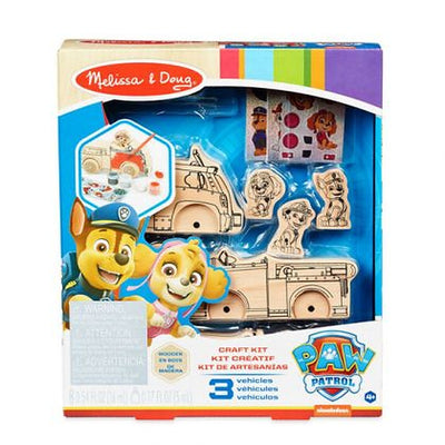 Melissa & Doug - Творчески комплект с дървени фигурки - Пес Патрул