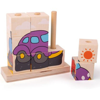 Кубчета Stacking Blocks Transport