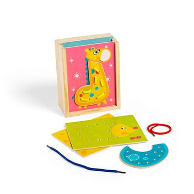 Игра с връзки в кутия Box of Lacing - BIGJIGS