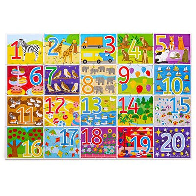 Пъзел от 1 до 20