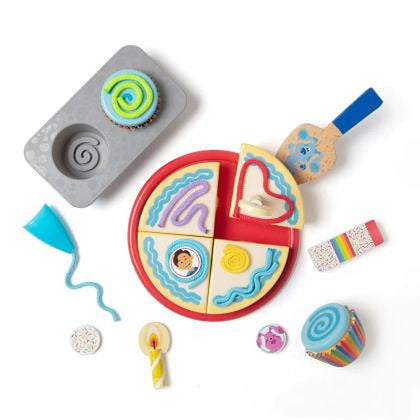 Дървен комплект за игра за рожден ден - Melissa & Doug